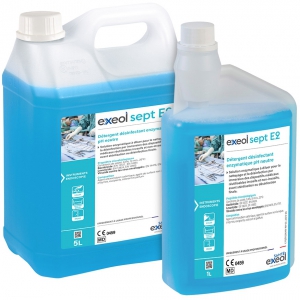 exeol sept e2 détergent désinfectant enzymatique ph neutre