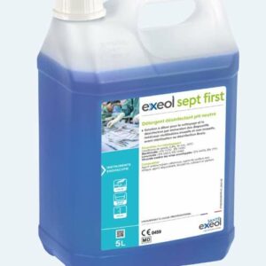 exeol sept first détergent désinfectant au ph neutre