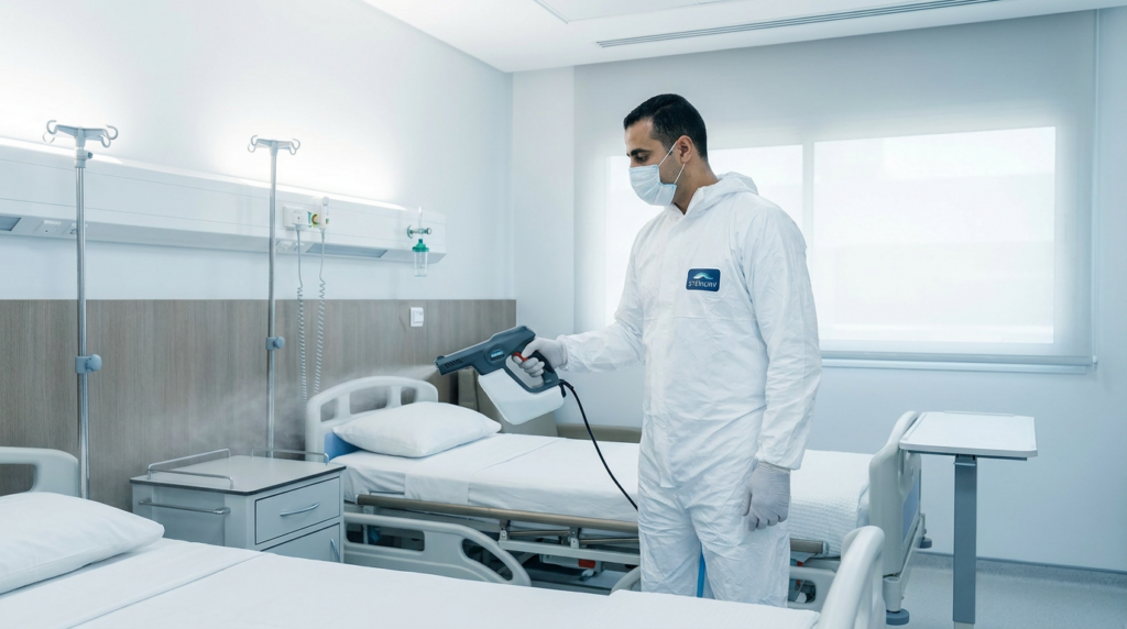 sterilav web images in a clinical sterile style a man wearing a iulplfbs