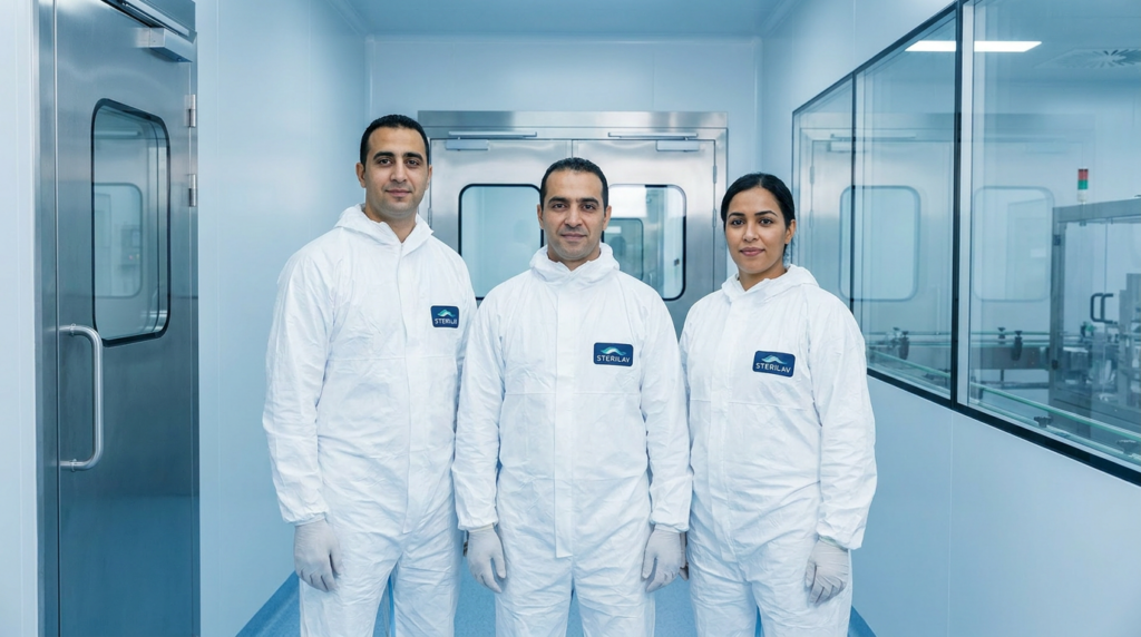 sterilav web images in a sterile laboratory environment three velluf5t