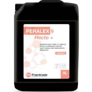 peralex 9 hecto + désinfectant de haut niveau pour l’instrumentation endoscopie